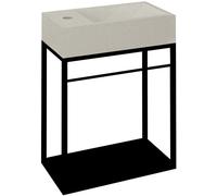 Sapho Crest consola 39.5x21.7x45 cm negro AR402