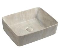 Sapho DALMA, lavabo de cerámica, 48x38 cm, color marfil