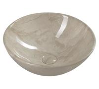 Sapho DALMA, lavabo de cerámica, diámetro 42 cm, color marfil