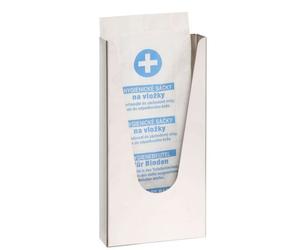 Sapho - Dispensador de bolsas de papel, acero inoxidable mate XP050