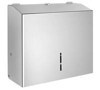 Sapho - Dispensador de toallas de papel, acero inoxidable cepillado XP047