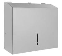 Sapho - Dispensador de toallas de papel, acero inoxidable cepillado XP052