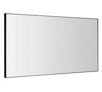 Sapho - Espejo Arowana en marco, 120x60 cm, negro mate AWB1260