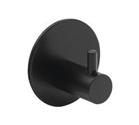 Sapho - Gancho autoadhesivo, negro mate 32204