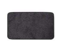 Sapho Gedy accesorios - Alfombrilla de baño 50x80 cm, con antideslizante, negro 96FY508014