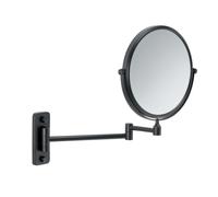 Sapho Gedy - Espejo de pared cosmético Gaia, negro mate CO202414