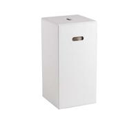 Sapho Gedy Luxury - Cesto de ropa de 30x62x30 cm, blanco 103602