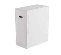 Sapho Gedy Luxury - Cesto de ropa de 50x62x29 cm, blanco 103702