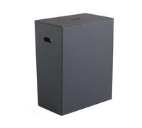 Sapho Gedy Luxury - Cesto de ropa de 50x62x29 cm, negro 103714