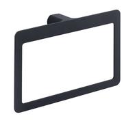 Sapho Gedy Pirenei - Portatoallas 23x15 cm, negro mate PI7014
