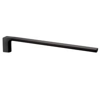 Sapho Gedy Pirenei - Toallero, longitud 41 cm, negro mate PI2214