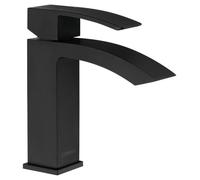 Sapho Ginko grifo para lavabo de pie negro 1101-06B