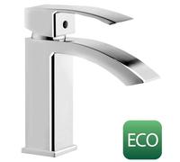 Sapho GINKO 35: Grifo para lavabo, con cartucho mezclador ECO, acabado cromado