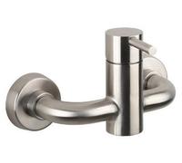 Sapho, grifo de ducha minimalista, acero inoxidable cepillado