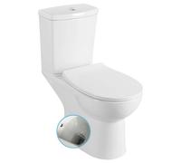 Sapho - Inodoro Kairo, con ducha de bidé, desagüe trasero, blanco PC106