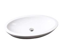 Sapho Isvea Dynasty - Lavabo oval SISTEMA, 75x42 cm, blanco 10AR65075