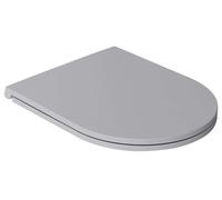 Sapho Isvea Infinity - Asiento de inodoro Slim, Soft Close, Easy Take, gris piedra. 40KF0547I
