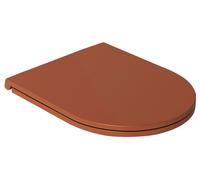 Sapho Isvea Infinity - Asiento de inodoro Slim, Soft Close, Easy Take, terracota 40KF0548I