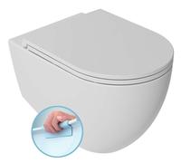 Sapho Isvea Infinity - Inodoro suspendido, Rimless, blanco mate 10NF02005-2L