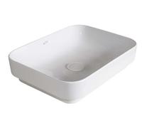 Sapho Isvea Sott - Cuenca de lavabo Aqua, 50x38 cm, blanca 10SQ51050