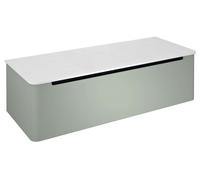 Sapho Kerala - Mueble de lavabo 120x48x35 cm, 1 cajón, verde KR120-4444