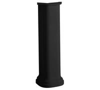 Sapho Kerasan Waldorf - Columna para lavabo de 60, 80 cm, negro mate 417031