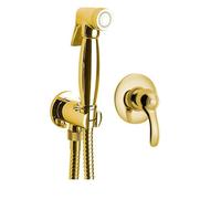 Sapho Kirké - Grifo para bidé empotrado, con ducha, con cuerpo, dorado KI41Z-01