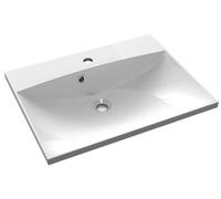 Sapho Maria lavabo 60x46 cm rectangular para mueble blanco brillante MA060