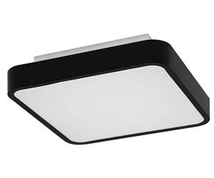 Sapho Ledvance - Lámpara LED Or acklight, 350x350 mm, 28W, regulable, negro AC314100055
