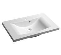 Sapho Luciola lavabo 80x48 cm rectangular para mueble blanco brillante 50081