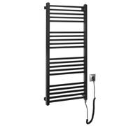 Sapho Metro-E - Elemento calefactor 50x106 cm, 400 W, negro mate ME410B