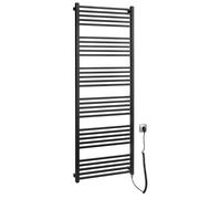 Sapho Metro-E - Elemento calefactor 60x162 cm, 800 W, negro mate ME616B