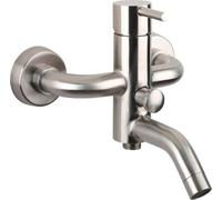 Sapho Minimal - Grifo de bañera, acero inoxidable MI010