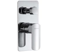 Sapho Mixona - Grifo empotrado para 2 dispositivos, con cuerpo de montaje, cromo MG042