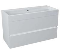 Sapho Muebles de baño - Mueble para lavabo, 99x50x41 cm, blanco LA101