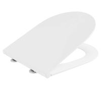 Sapho Paco - Asiento de inodoro Slim, Soft Close, Easy Take, blanco PCS1013