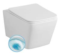 Sapho Porto - Inodoro suspendido, Vortex Rimless, blanco PZ102V