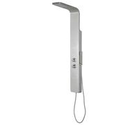 Sapho Prestige - Conjunto ducha con termostato, 200x1405 mm, acero inoxidable WN337