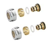 Sapho - Racor de sujeción para Alupex, acero inoxidable cepillado CP6520