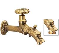 Sapho Retro - Válvula de jardín con roseta, bronce CH123