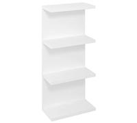 Sapho Riwa - Armario de estantes abiertos 30x70x15 cm, blanco brillante RIW300-0030