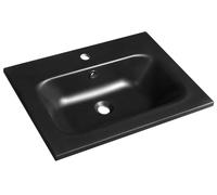 Sapho SIDRA, lavabo de encimera en mármol sintético, 61x46 cm, color mate
