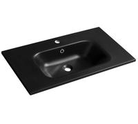 Sapho SIDRA, lavabo de encimera en mármol sintético, 81x46 cm, color mate
