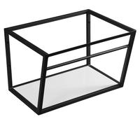 Sapho Ska - Construcción con estante bajo lavabo, 60 cm, negro mate SKA101