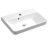 Sapho THALIE 55, lavabo de cerámica, 55x37 cm, blanco