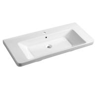 Sapho Thalie - Lavabo para mueble 105x46 cm, blanco TH11105