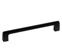 Sapho - Tirador para muebles, paso 160 mm, negro mate S160B