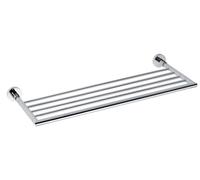 Sapho X-Round - Estante para toallas abatible 66 cm, cromo XR420