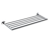 Sapho X-Round - Estante para toallas, longitud 65 cm, cromo XR413