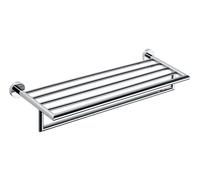 Sapho X-Round - Estante para toallas, longitud 65 cm, cromo XR419